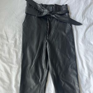 Abercrombie leather pants
